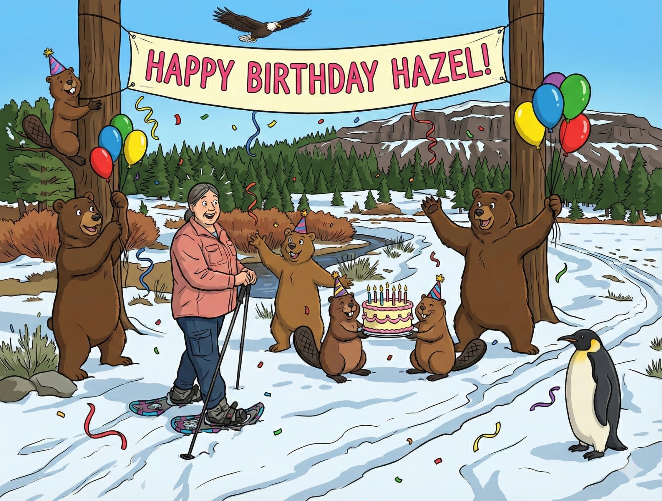 Hazel Birthday Card 2026