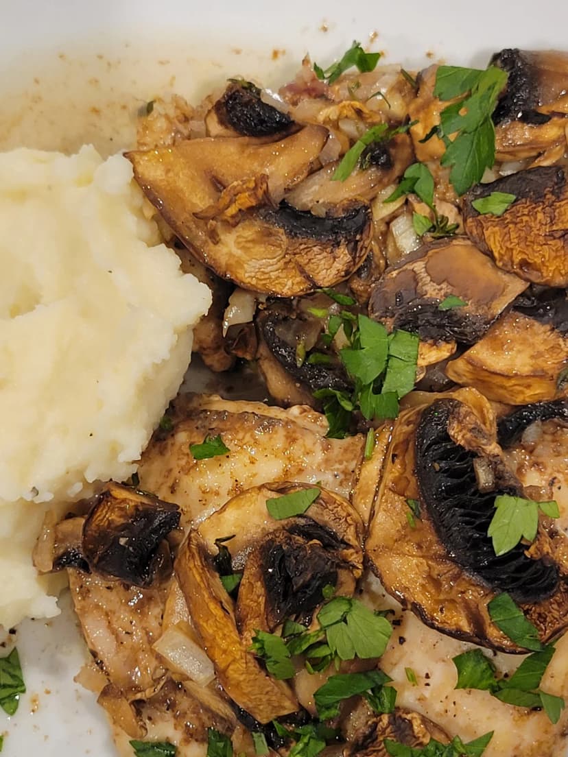 Baked Chicken Marsala